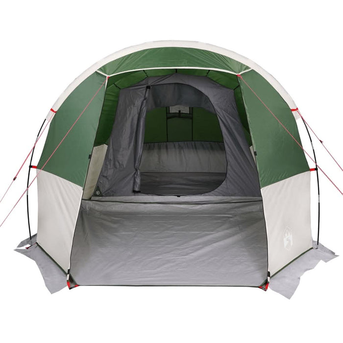Cort de camping tunel pentru 4 persoane, verde, impermeabil - WALTI WALTI
