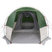 Cort de camping tunel pentru 4 persoane, verde, impermeabil - WALTI WALTI