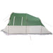 Cort de camping tunel pentru 4 persoane, verde, impermeabil - WALTI WALTI