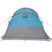 Cort de camping tunel pentru 4 persoane, albastru, impermeabil - WALTI WALTI