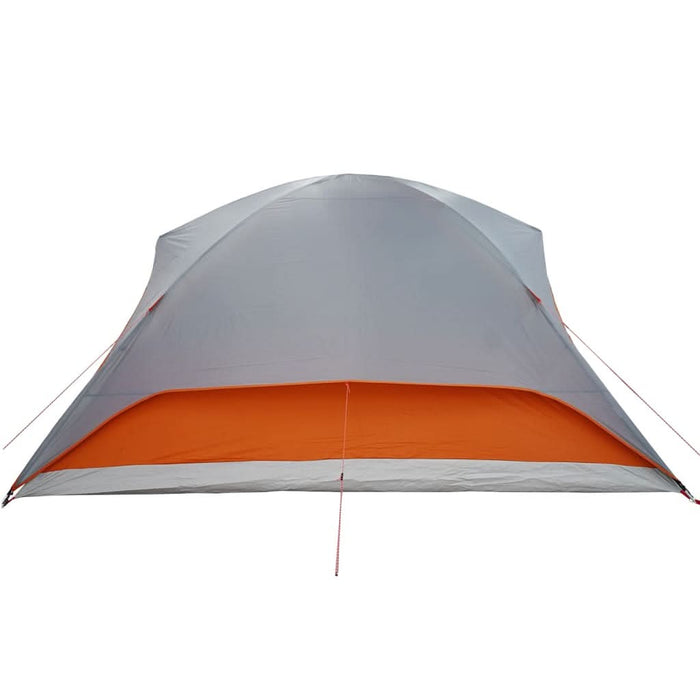 Cort de camping pentru 6 persoane, gri/portocaliu, impermeabil - WALTI WALTI