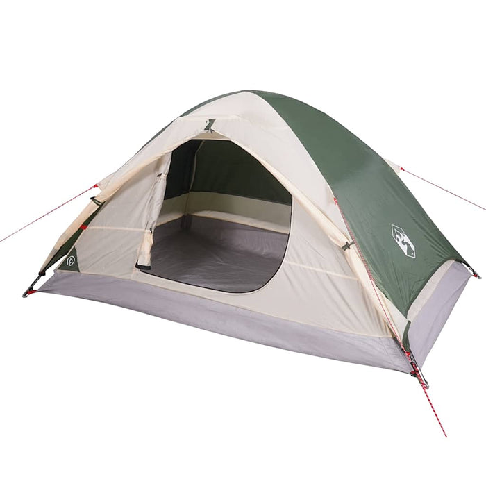 Cort de camping cupolă pentru 2 persoane, verde, impermeabil - WALTI WALTI