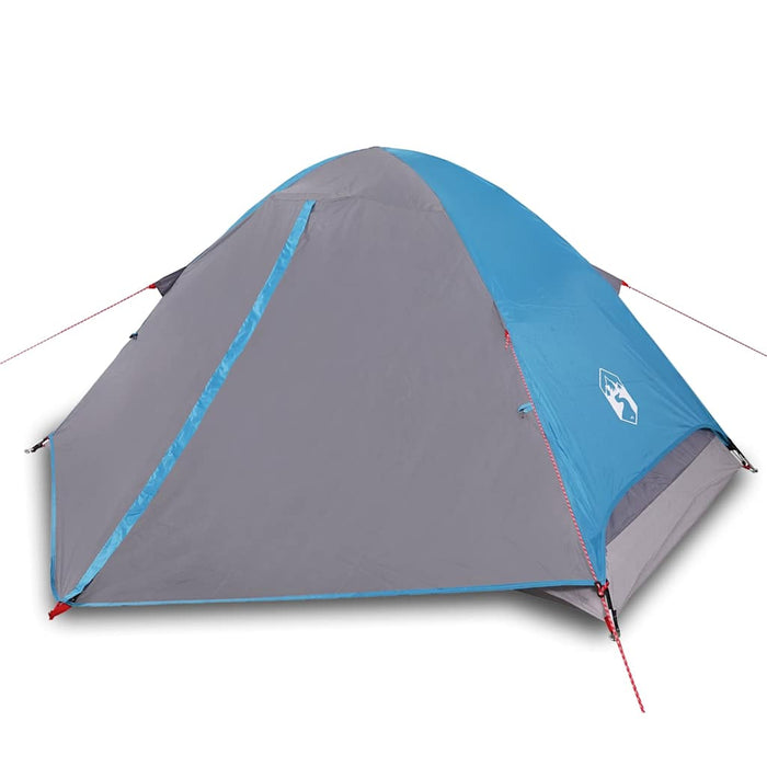 Cort de camping cupolă pentru 4 persoane, albastru, impermeabil - WALTI WALTI
