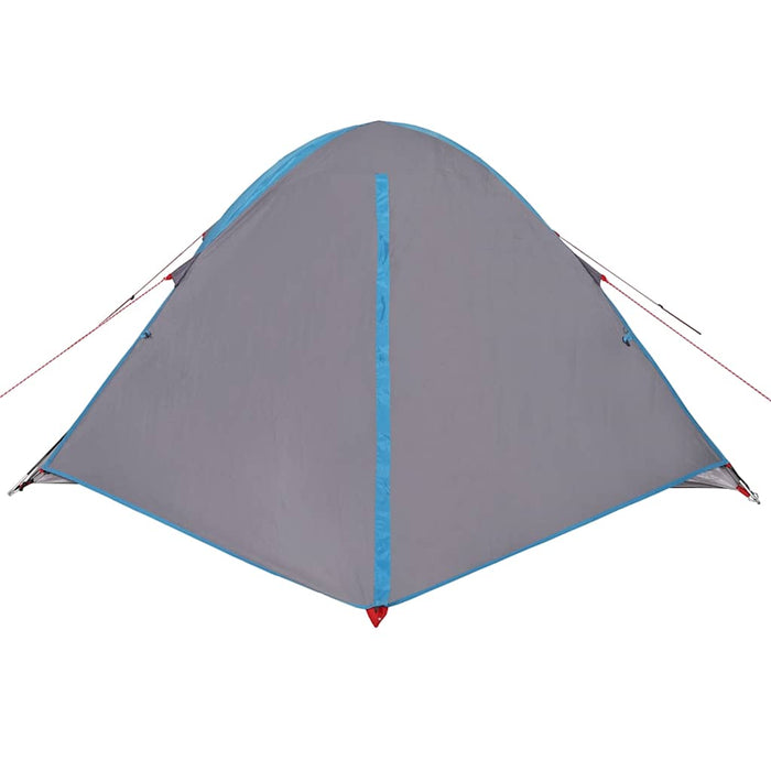 Cort de camping cupolă pentru 4 persoane, albastru, impermeabil - WALTI WALTI
