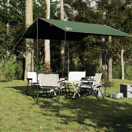 Prelată de camping, verde, 300x294 cm, impermeabilă - WALTI WALTI