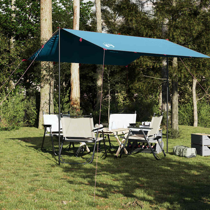 Prelată de camping, albastru, 300x294 cm, impermeabilă - WALTI WALTI