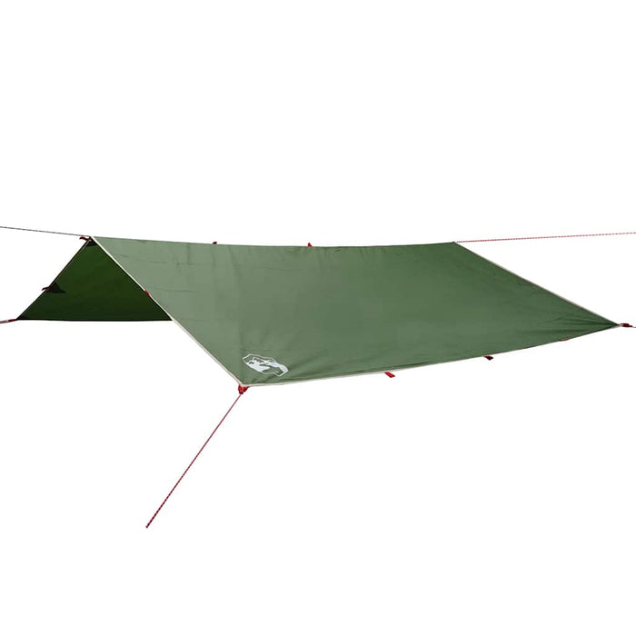 Prelată de camping, verde, 360x294 cm, impermeabilă - WALTI WALTI
