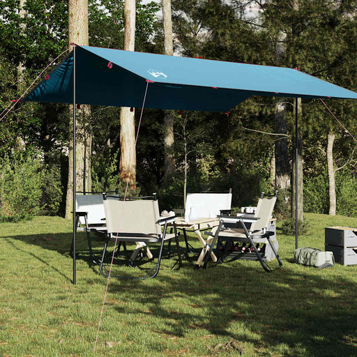 Prelată de camping, albastru, 360x294 cm, impermeabilă - WALTI WALTI