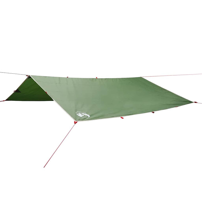Prelată de camping, verde, 400x294 cm, impermeabilă - WALTI WALTI