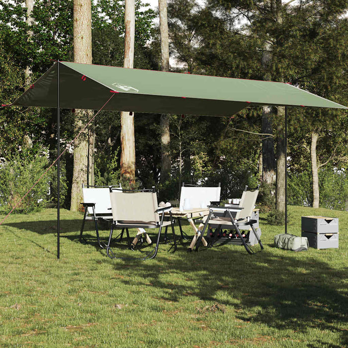 Prelată de camping, verde, 500x294 cm, impermeabilă - WALTI WALTI