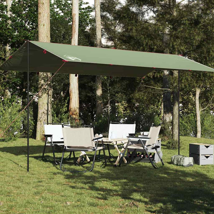 Prelată de camping, verde, 500x294 cm, impermeabilă - WALTI WALTI