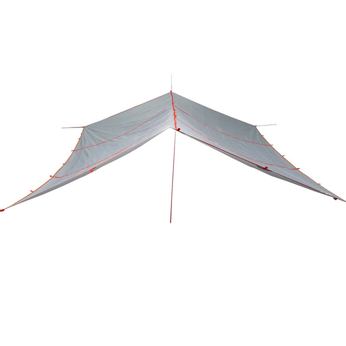 Prelată de camping, gri și portocaliu, 420x440 cm, impermeabilă - WALTI WALTI