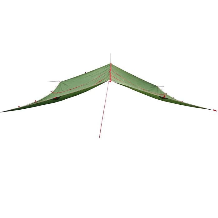 Prelată de camping, verde, 420x440 cm, impermeabilă - WALTI WALTI