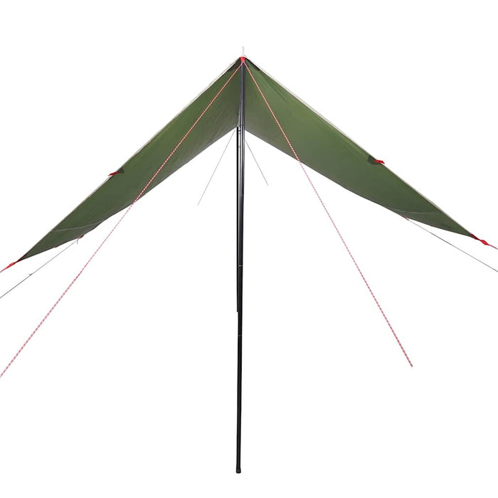 Prelată de camping, verde, 430x380x210 cm, impermeabilă - WALTI WALTI