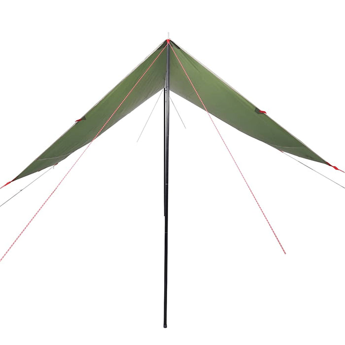 Prelată de camping, verde, 430x380x210 cm, impermeabilă - WALTI WALTI