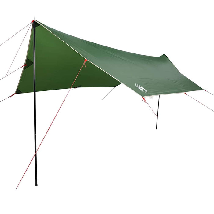Prelată de camping, verde, 460x305x210 cm, impermeabilă - WALTI WALTI
