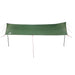 Prelată de camping, verde, 460x305x210 cm, impermeabilă - WALTI WALTI