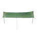 Prelată de camping, verde, 460x305x210 cm, impermeabilă - WALTI WALTI