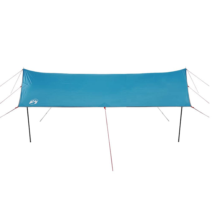 Prelată de camping, albastru, 460x305x210 cm, impermeabilă - WALTI WALTI