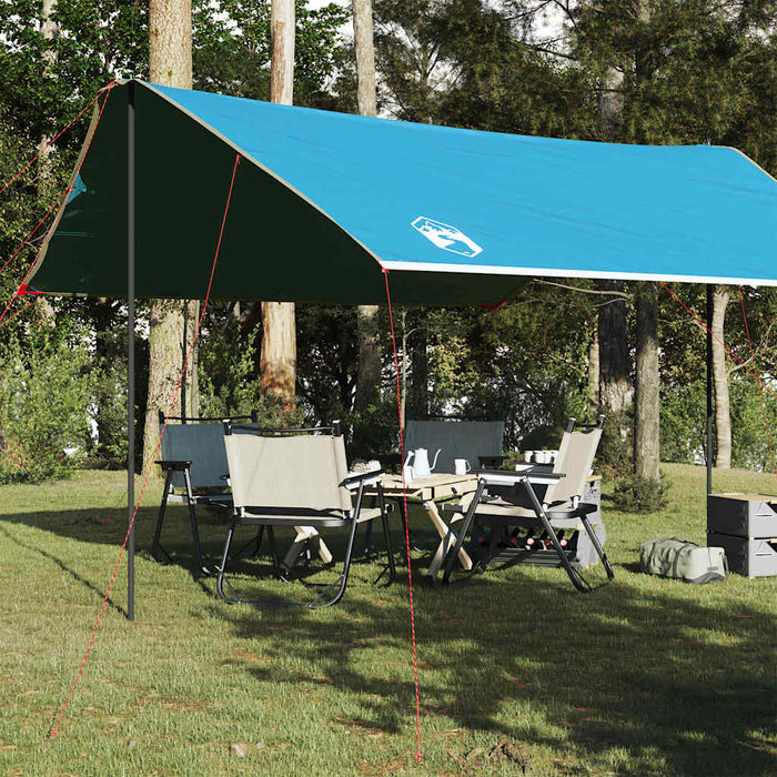 Prelată de camping, albastru, 460x305x210 cm, impermeabilă - WALTI WALTI