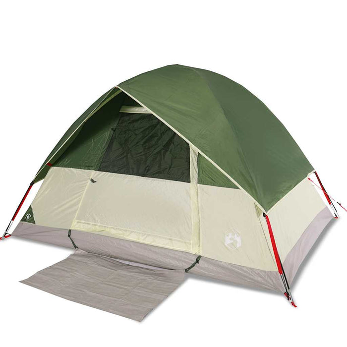 Cort de camping cupolă pentru 2 persoane, verde, impermeabil - WALTI WALTI