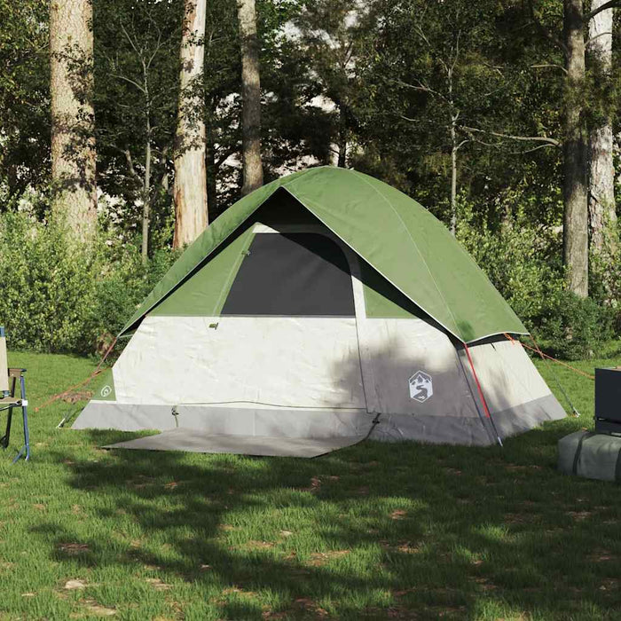 Cort de camping cupolă pentru 2 persoane, verde, impermeabil - WALTI WALTI