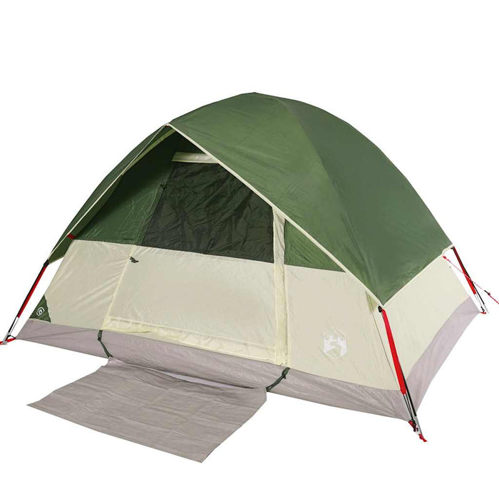 Cort de camping cupolă pentru 2 persoane, verde, impermeabil - WALTI WALTI