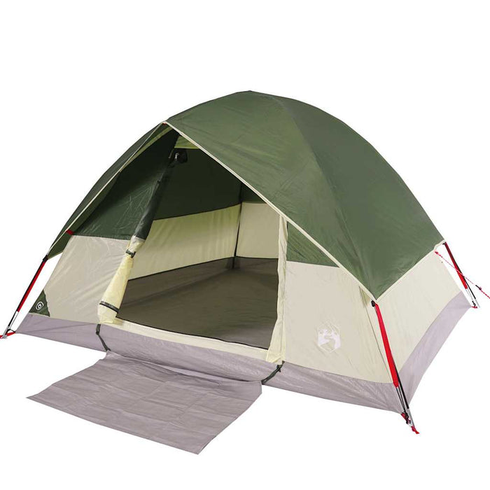 Cort de camping cupolă pentru 2 persoane, verde, impermeabil - WALTI WALTI