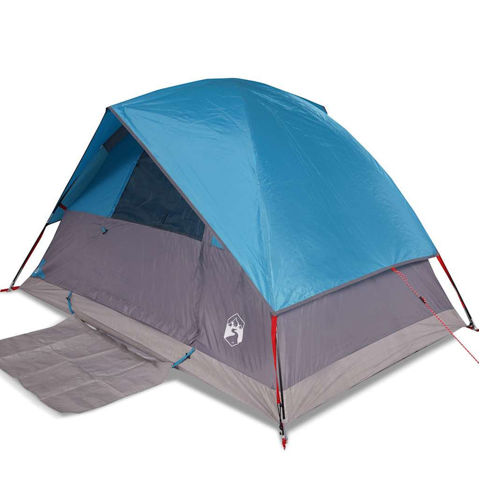 Cort de camping cupolă pentru 2 persoane, albastru, impermeabil - WALTI WALTI