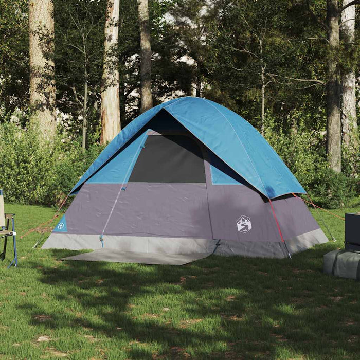Cort de camping cupolă pentru 2 persoane, albastru, impermeabil - WALTI WALTI