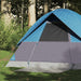 Cort de camping cupolă pentru 2 persoane, albastru, impermeabil - WALTI WALTI