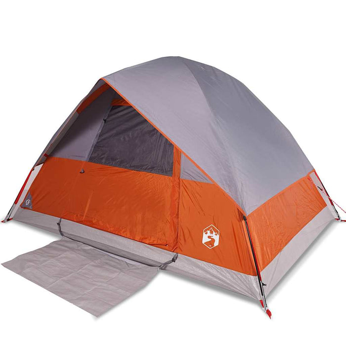 Cort de camping pentru 2 persoane, portocaliu, impermeabil - WALTI WALTI