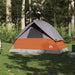 Cort de camping pentru 2 persoane, portocaliu, impermeabil - WALTI WALTI