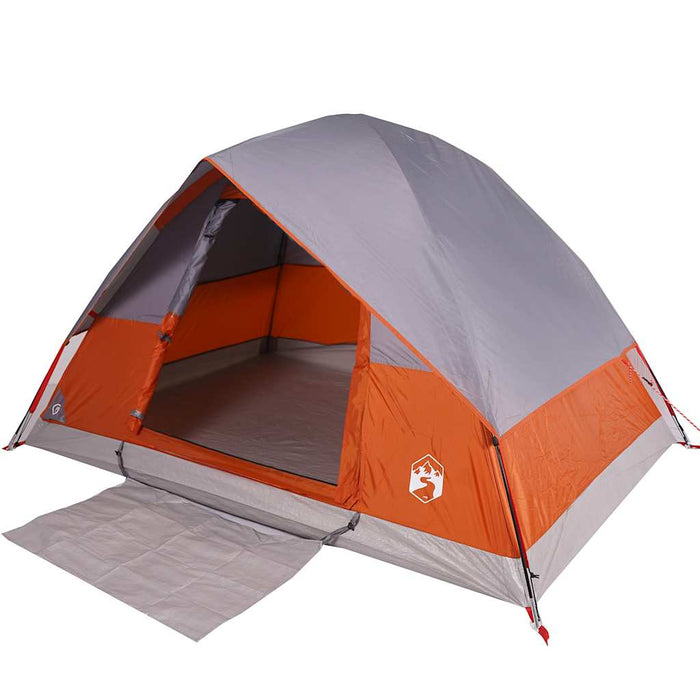 Cort de camping pentru 2 persoane, portocaliu, impermeabil - WALTI WALTI