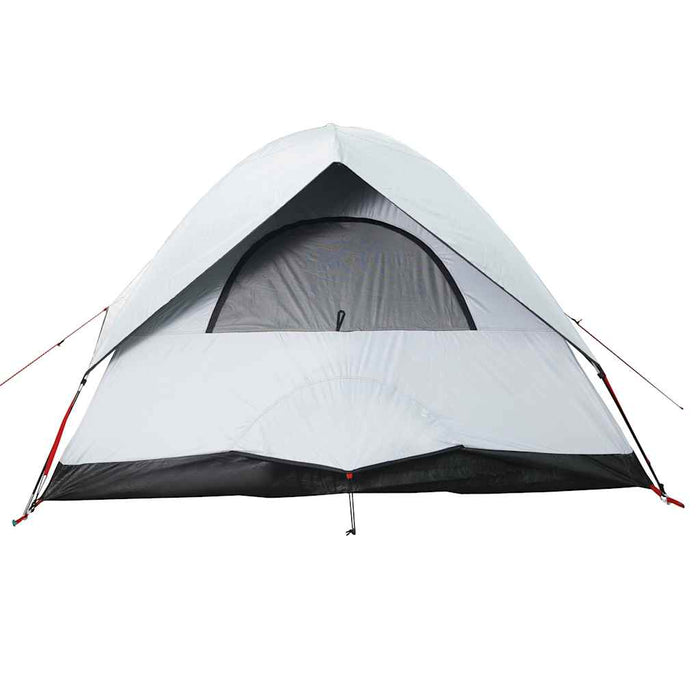 Cort camping cupolă 2 persoane alb, țesătură opacă, impermeabil - WALTI WALTI