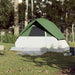 Cort de camping cupolă pentru 3 persoane, verde, impermeabil - WALTI WALTI