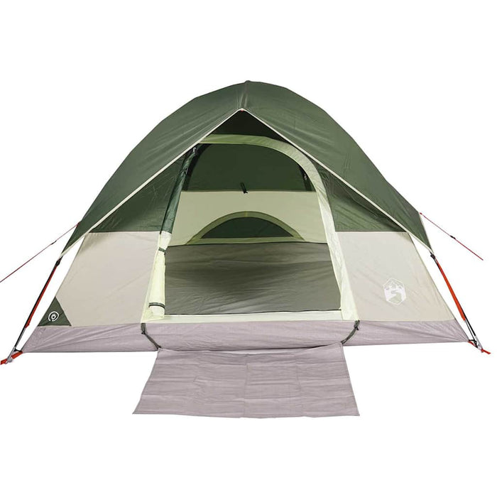 Cort de camping cupolă pentru 3 persoane, verde, impermeabil - WALTI WALTI