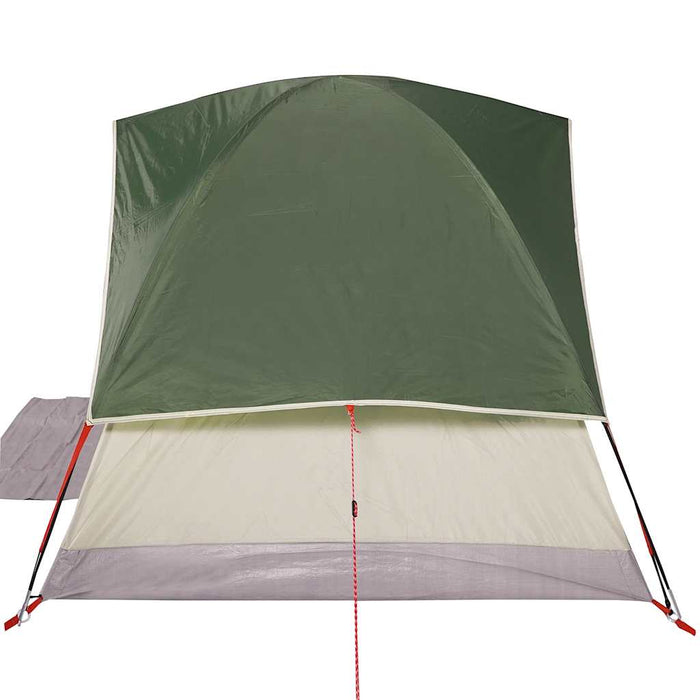Cort de camping cupolă pentru 3 persoane, verde, impermeabil - WALTI WALTI