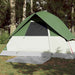 Cort de camping cupolă pentru 3 persoane, verde, impermeabil - WALTI WALTI