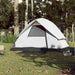 Cort camping cupolă 3 persoane alb, țesătură opacă, impermeabil - WALTI WALTI
