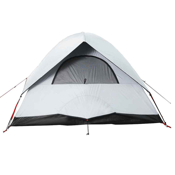 Cort camping cupolă 3 persoane alb, țesătură opacă, impermeabil - WALTI WALTI