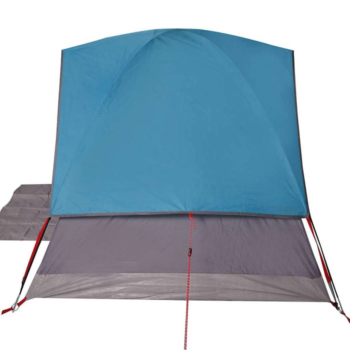 Cort de camping cupolă pentru 4 persoane, albastru, impermeabil - WALTI WALTI