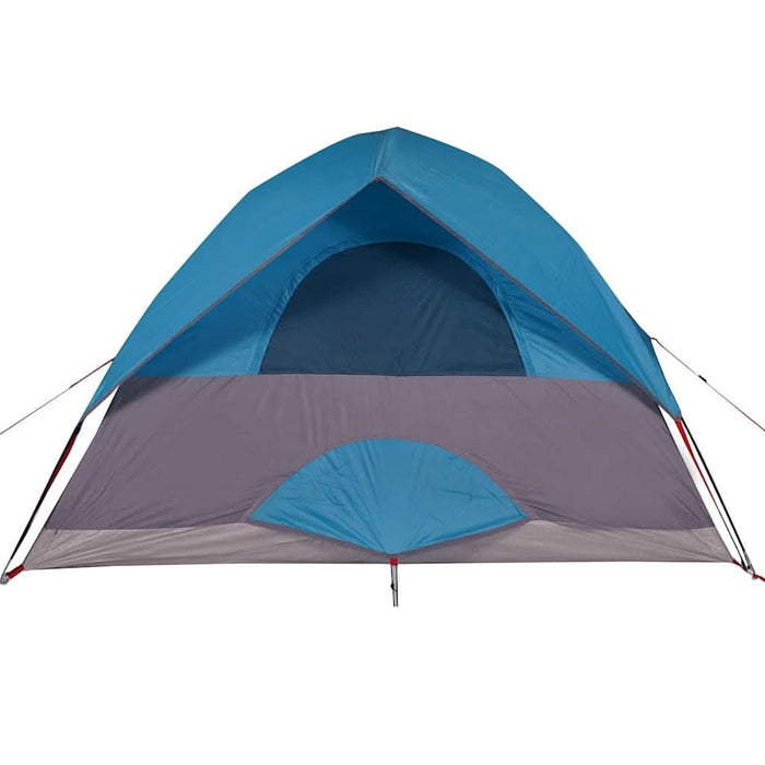 Cort de camping cupolă pentru 4 persoane, albastru, impermeabil - WALTI WALTI