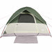 Cort de camping cupolă pentru 6 persoane, verde, impermeabil - WALTI WALTI