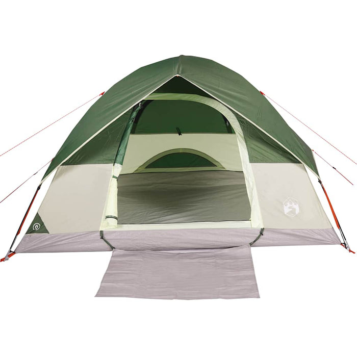Cort de camping cupolă pentru 6 persoane, verde, impermeabil - WALTI WALTI