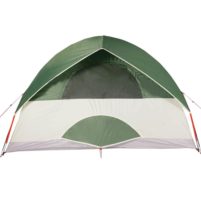 Cort de camping cupolă pentru 6 persoane, verde, impermeabil - WALTI WALTI