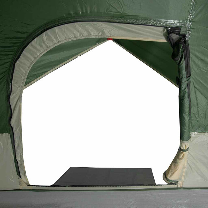 Cort de camping cupolă pentru 6 persoane, verde, impermeabil - WALTI WALTI