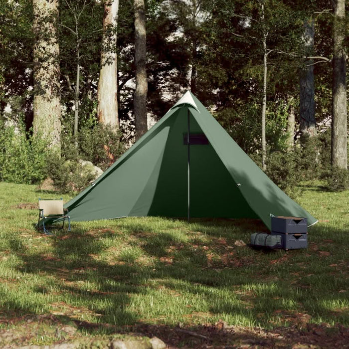 Cort de familie tipi pentru 7 persoane, verde, impermeabil - WALTI WALTI