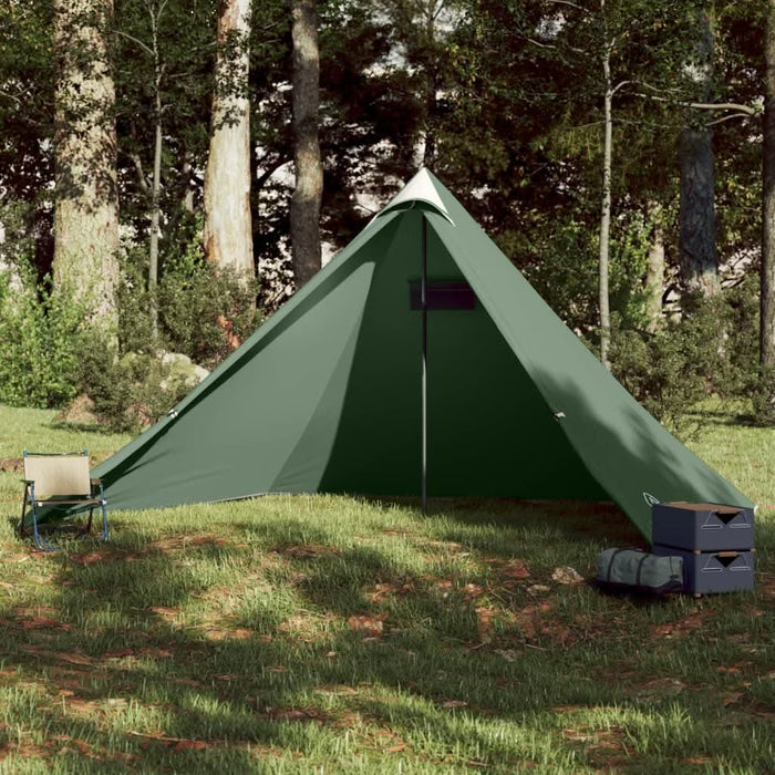Cort de familie tipi pentru 7 persoane, verde, impermeabil - WALTI WALTI
