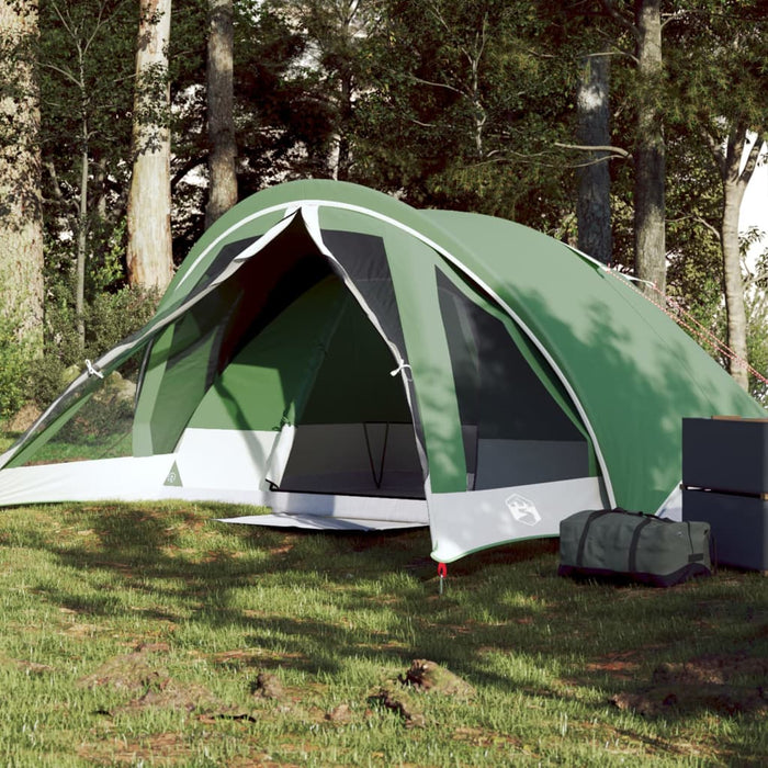 Cabină cort de camping, 4 persoane, verde, impermeabil - WALTI WALTI